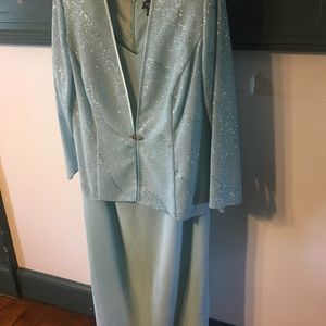 R & M Richards formal long dress